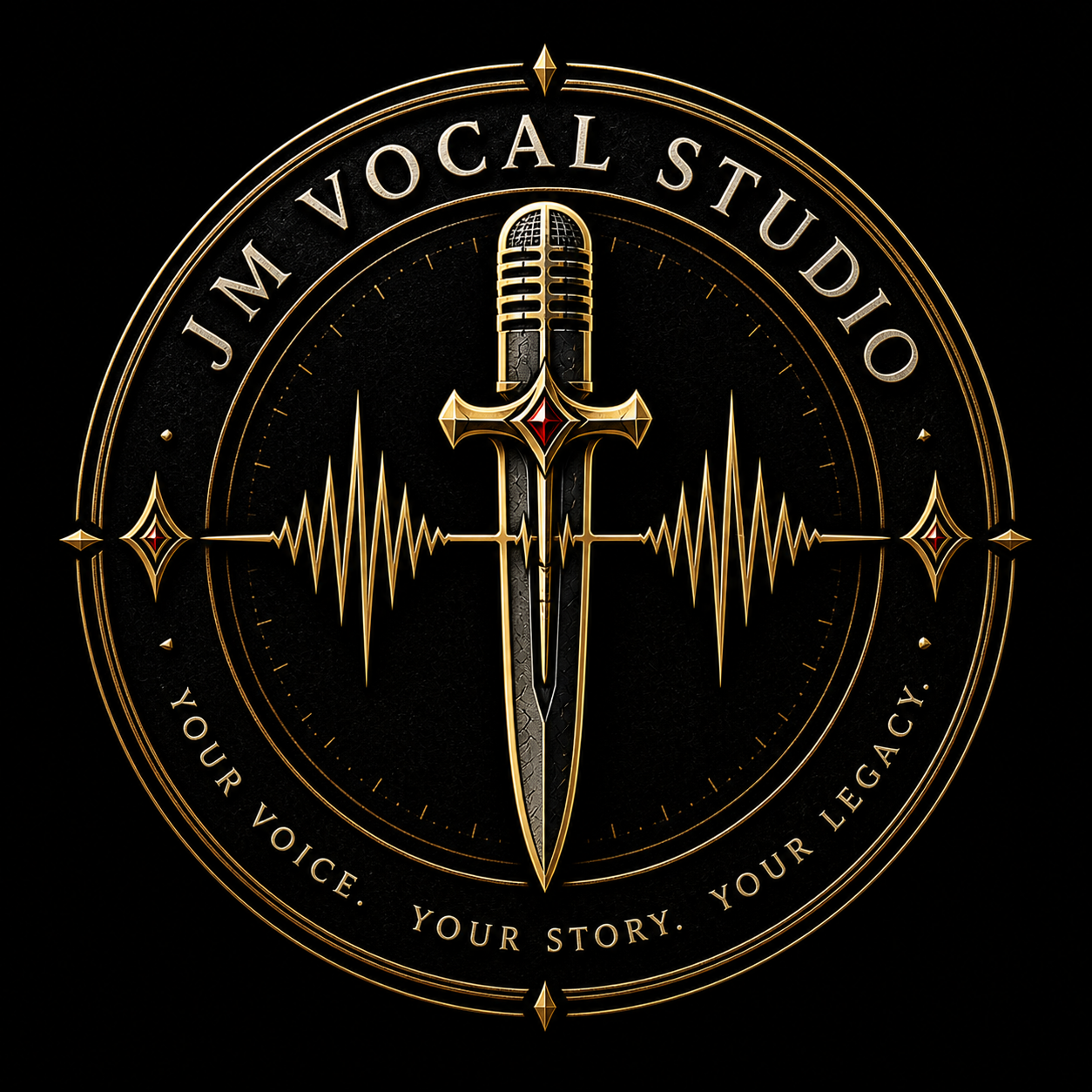 JM Vocal Studio Seal